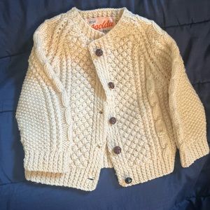 Toddler’s Irish Sweater